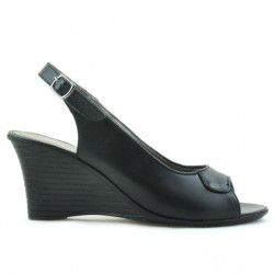 Sandales femme 596 noir