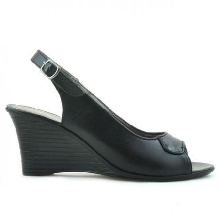 Sandales femme 596 noir