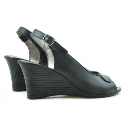 Sandales femme 596 noir