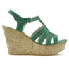 Sandales femme 598 bufo vert