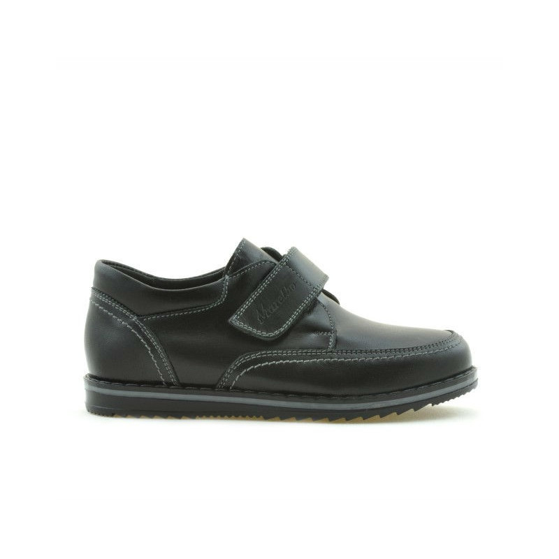 Chaussures enfants 113sc noir velcro
