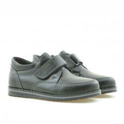 Chaussures enfants 113sc noir velcro