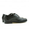 Chaussures enfants 150 laqué noir combiné