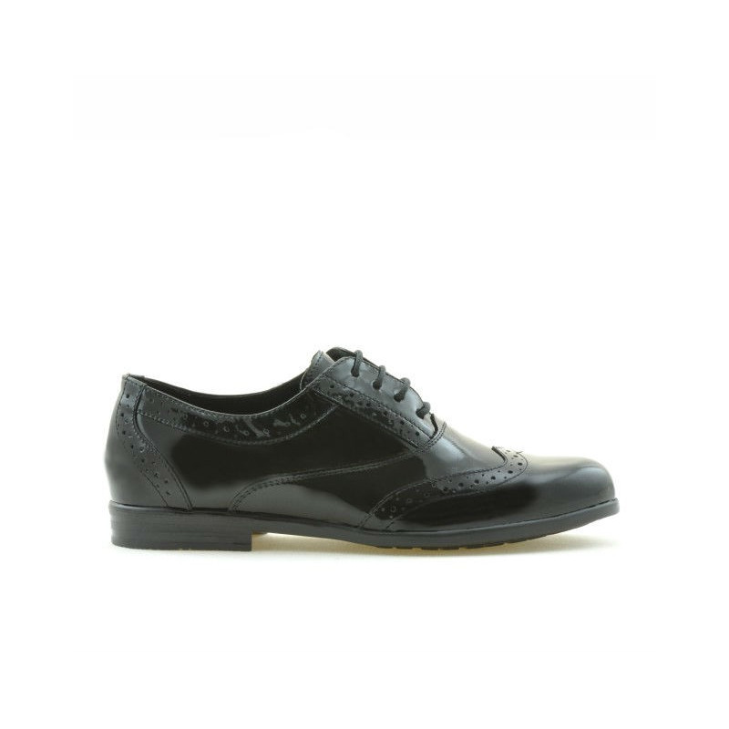 Chaussures enfants 150 laque noir