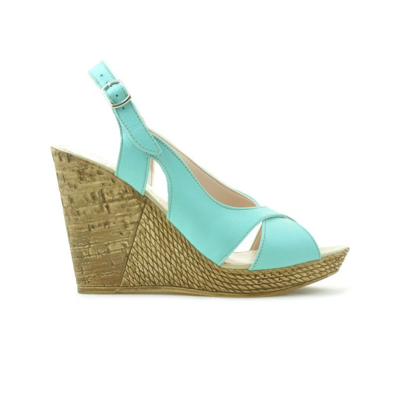 Sandales femme 5015 turquoise