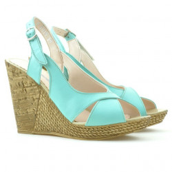 Sandales femme 5015 turquoise