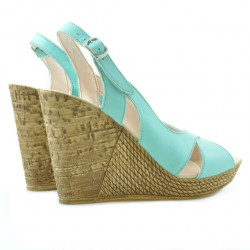 Sandales femme 5015 turquoise