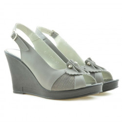 Sandales femme 5002 gris clair