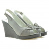 Sandales femme 5002 gris clair