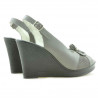 Sandales femme 5002 gris clair