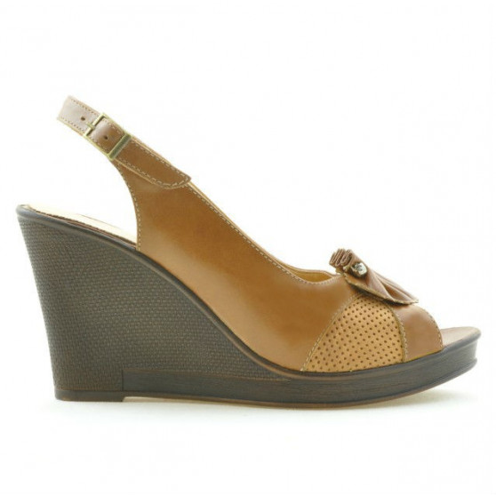 Sandales femme 5002 marron ciré
