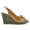 Sandales femme 5002 marron ciré
