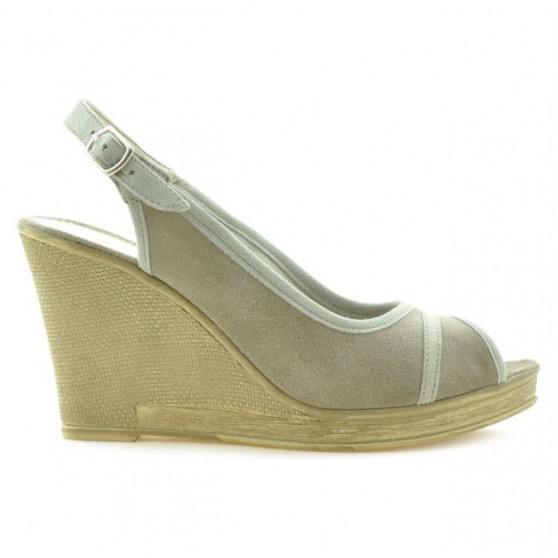 Sandales femme 5000 sable velours Sandales femme 5000 sable velours