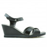 Sandales femme 5007 vernis noir