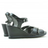 Sandales femme 5007 vernis noir