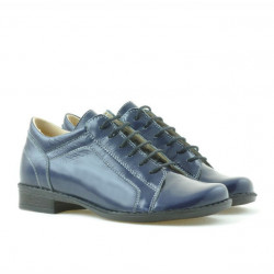 Chaussures enfant 122 vernis indigo