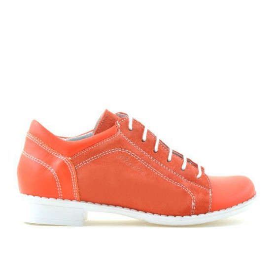 Chaussures enfant 122 corail rouge combiné Chaussures enfant 122 corail rouge combiné