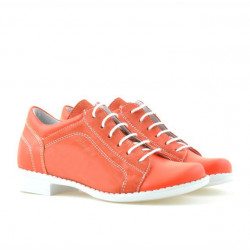 Chaussures enfant 122 corail rouge combiné