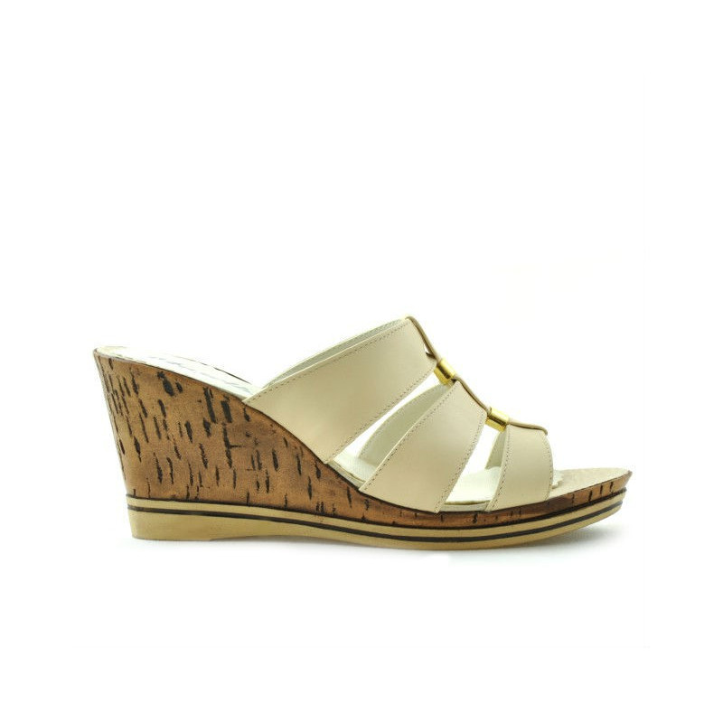 Sandales femme 5014 crème