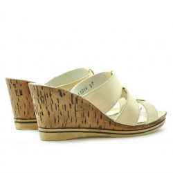 Sandales femme 5014 crème