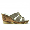 Sandales femme 5014 sable satiné