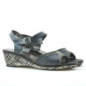 Sandales femme 5005m p gris perforé