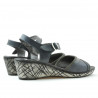 Sandales femme 5005m p gris perforé
