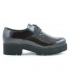 Chaussures casual femme 660 vernis bordeaux