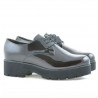 Chaussures casual femme 660 vernis bordeaux