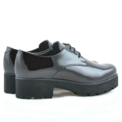 Chaussures casual femme 660 vernis bordeaux