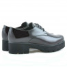 Chaussures casual femme 660 vernis bordeaux