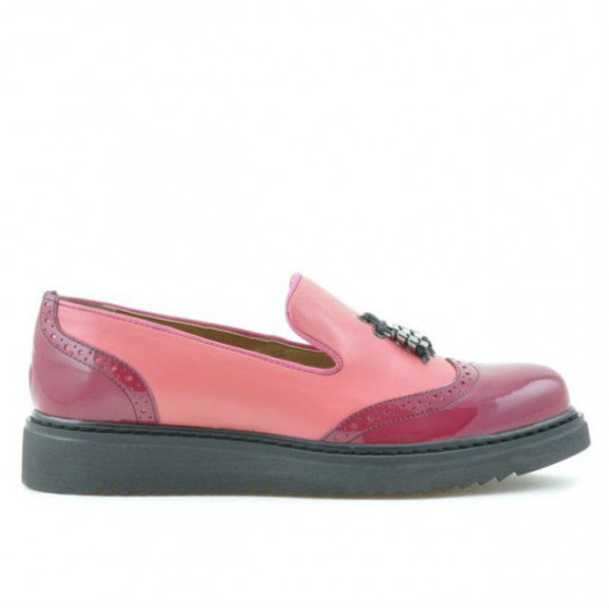 Chaussures casual femme 659 vernis fuchsia combiné Chaussures casual femme 659 vernis fuchsia combiné