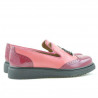 Chaussures casual femme 659 vernis fuchsia combiné