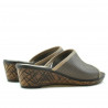 Sandales femme 5004p cappuccino perforé