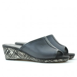 Sandales femme 5004p gris perforé