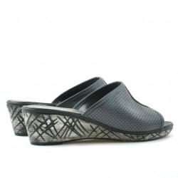 Sandales femme 5004p gris perforé