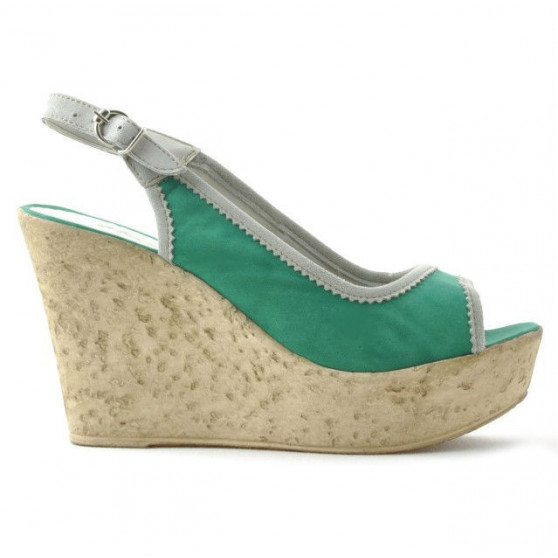 Sandales femme 5001 bufo vert