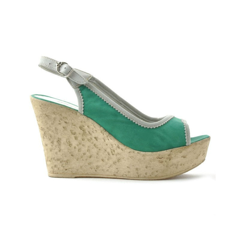 Sandales femme 5001 bufo vert