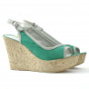 Sandales femme 5001 bufo vert