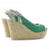 Sandales femme 5001 bufo vert