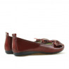 Chaussures enfants 141 verni bordeaux