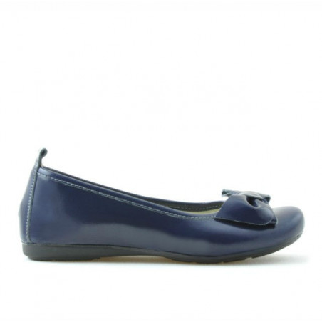 Chaussures enfants 141 vernis indigo