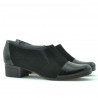 Chaussures casual femme 651 vernis noir combiné
