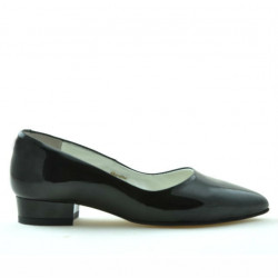 Chaussures décontractées femme 1248 verni noir