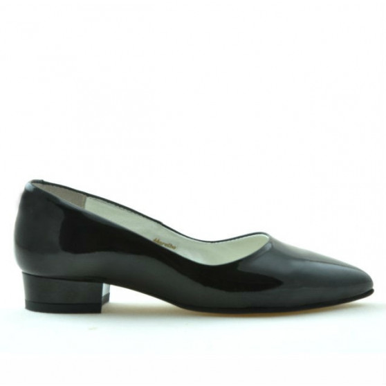 Chaussures décontractées femme 1248 verni noir