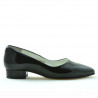 Chaussures décontractées femme 1248 verni noir