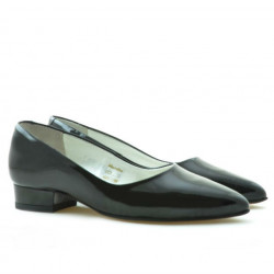 Chaussures décontractées femme 1248 verni noir