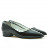 Chaussures décontractées femme 1248 verni noir
