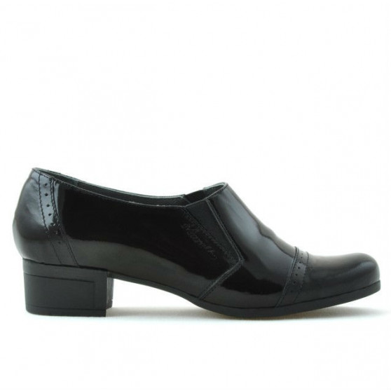 Chaussures casual femme 651 vernis noir Chaussures casual femme 651 vernis noir