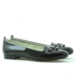 Chaussures casual femme 639 vernis noir